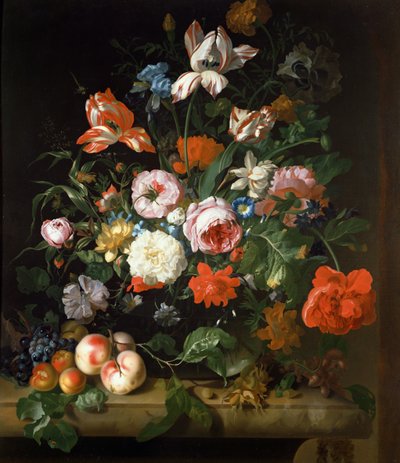 Still Life with Flowers by Rachel Ruysch